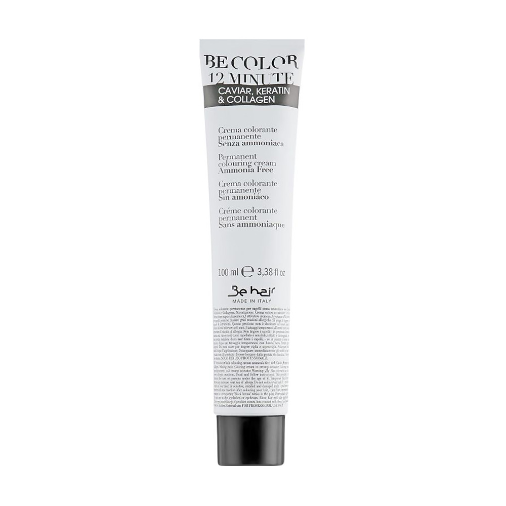 Напівперманентна крем-фарба для волосся Be Hair Be Color Permanent Colouring Cream 12 Minute Caramel, 100 мл (коректор кольору)